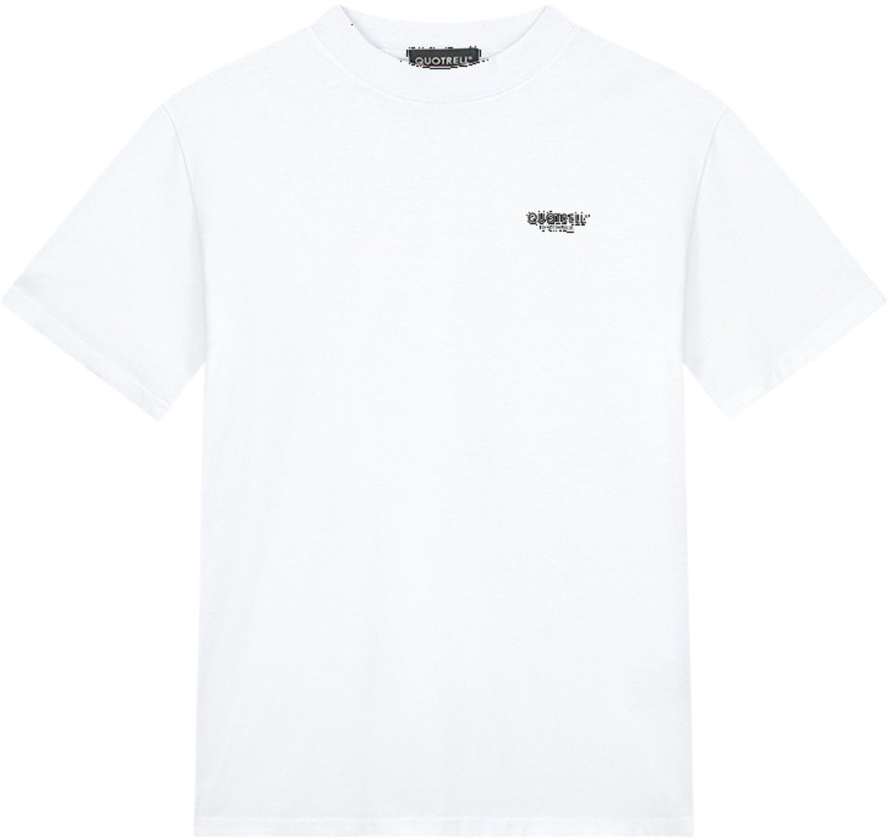Quotrell L'atelier T-shirt | White/black Wit