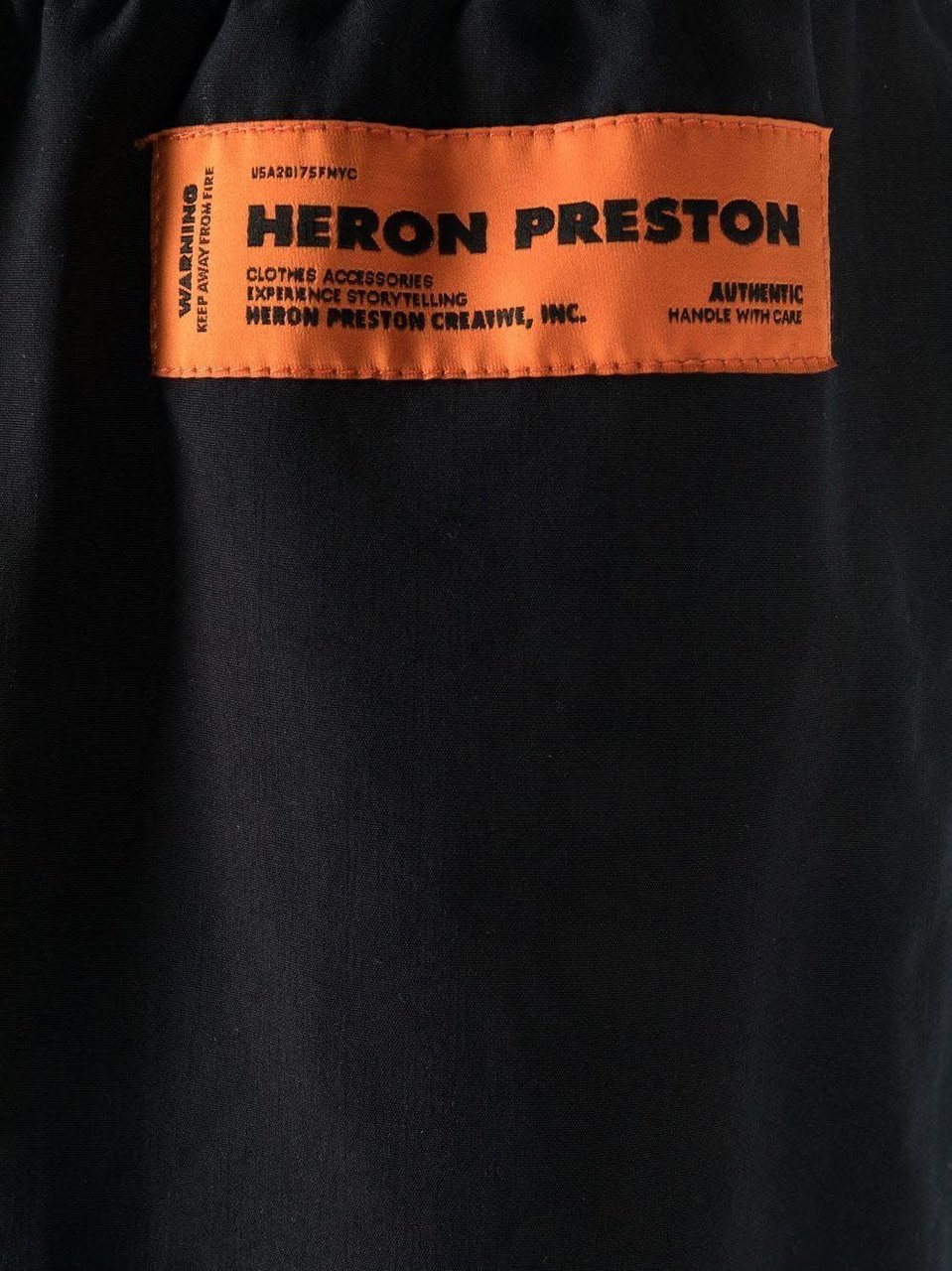 Heron Preston Sea Clothing Black Zwart