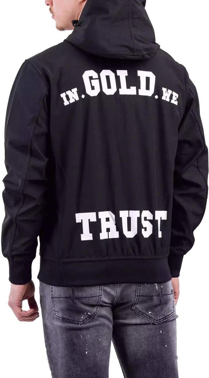 In Gold We Trust The Gift Jet Black Zwart