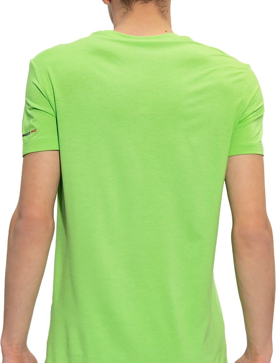 Dsquared2 Sleeve Pro Logo T-Shirt Heren Groen Groen