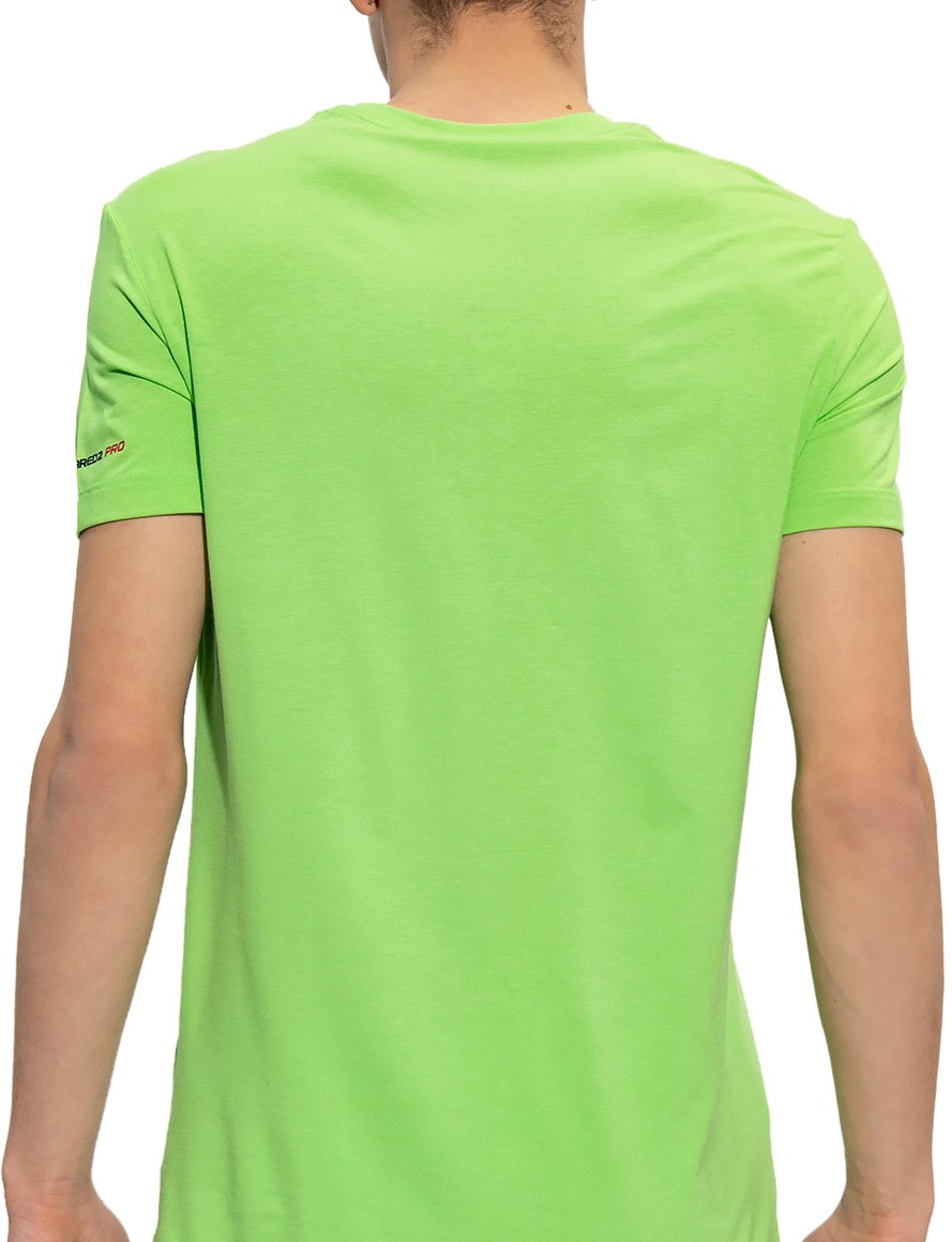 Dsquared2 Sleeve Pro Logo T-Shirt Heren Groen Groen