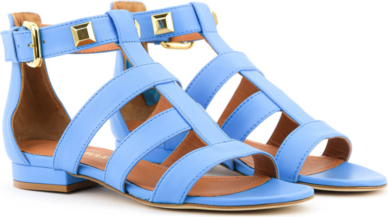 Paul Warmer Roman Sandal Blue Blauw