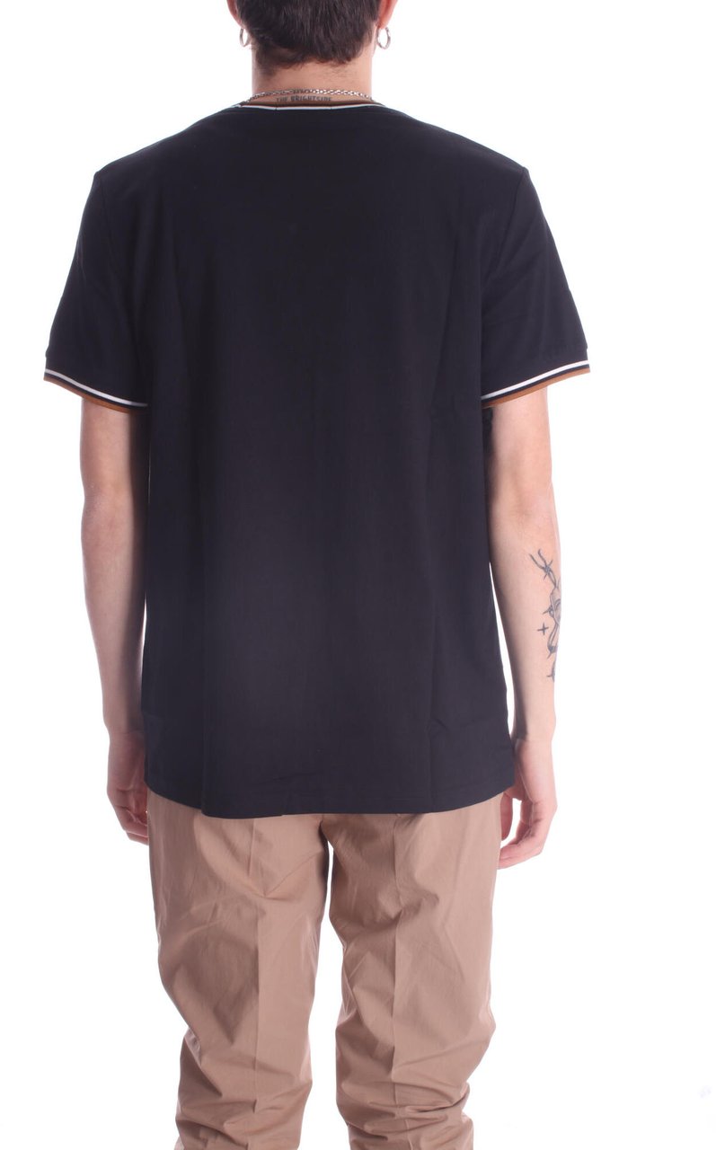 Fred Perry T-shirts And Polos Black Zwart