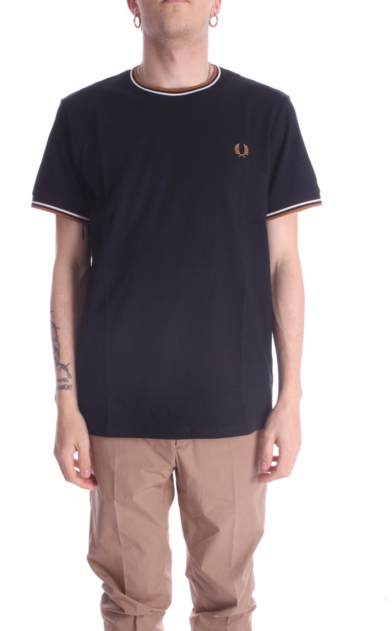 Fred Perry T-shirts And Polos Black Zwart