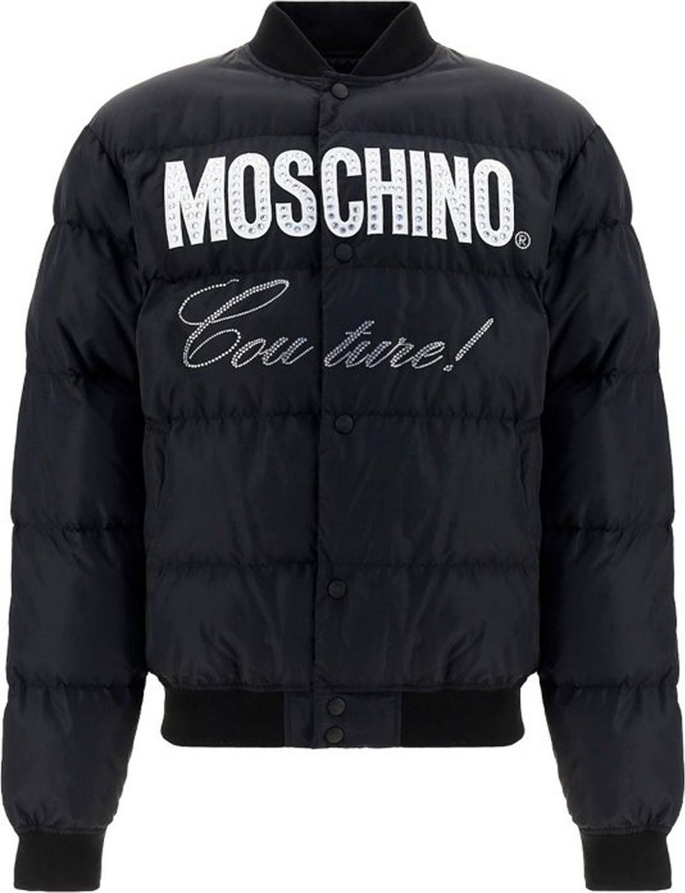 Moschino Moschino Couture Bomber Jacket Zwart