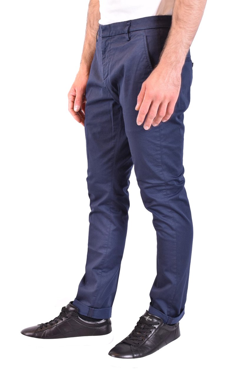 Dondup Trousers Cyan Cyaan