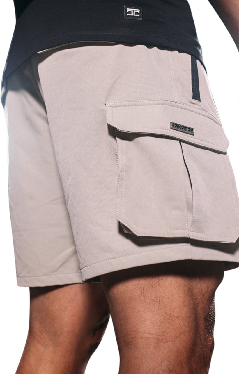 JORCUSTOM Original Cargo Short Grey Grijs