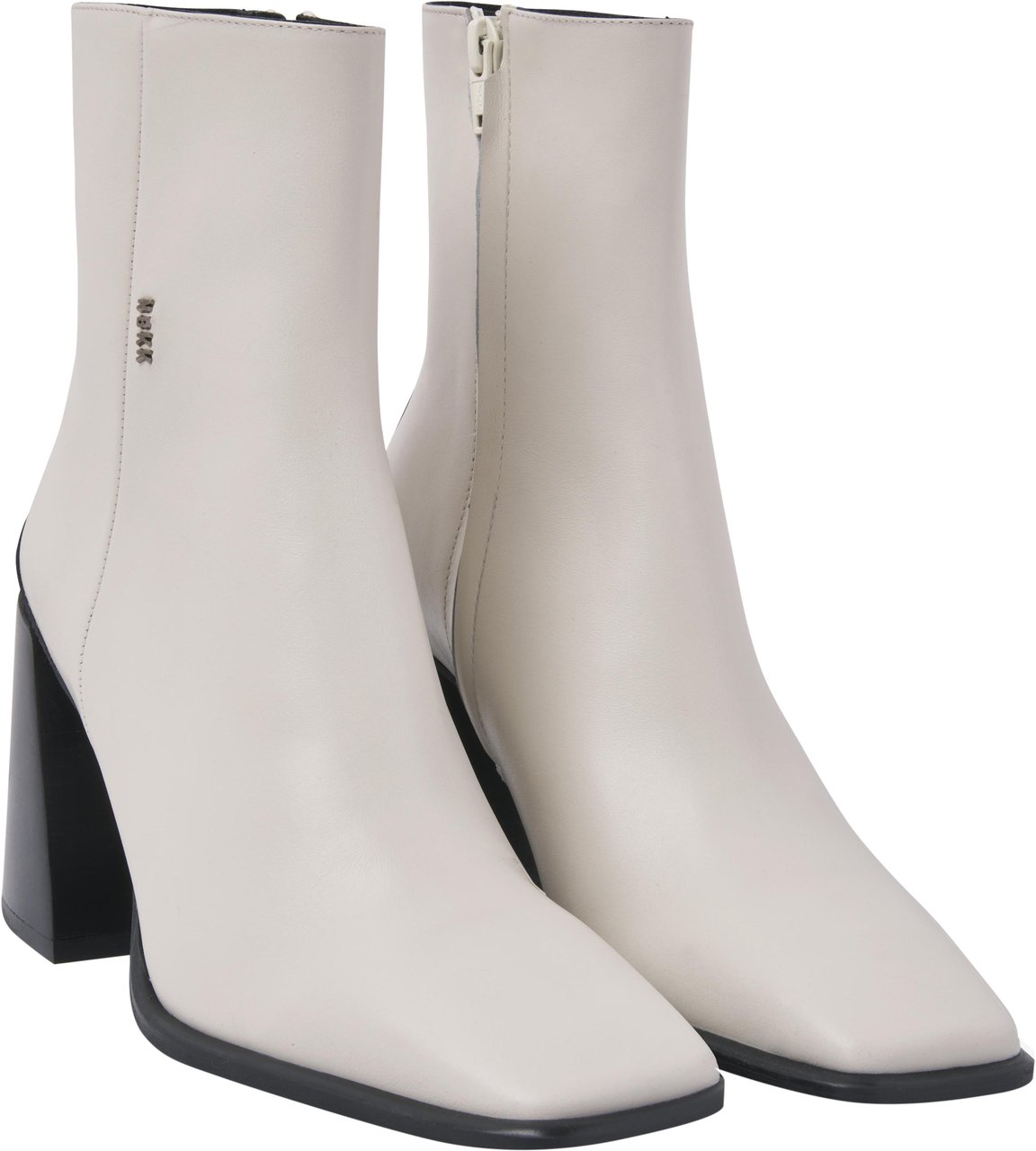 Nubikk Lana Pilar | Beige Enkellaarzen Beige