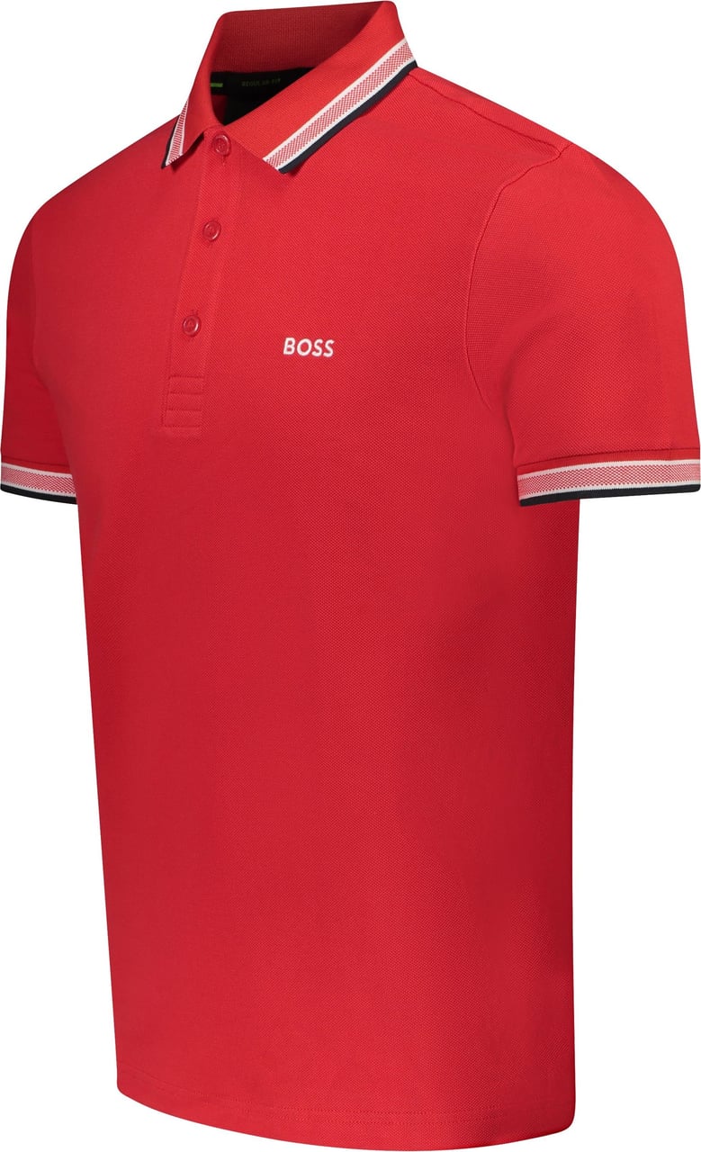 Hugo Boss Boss Polo Rood Rood