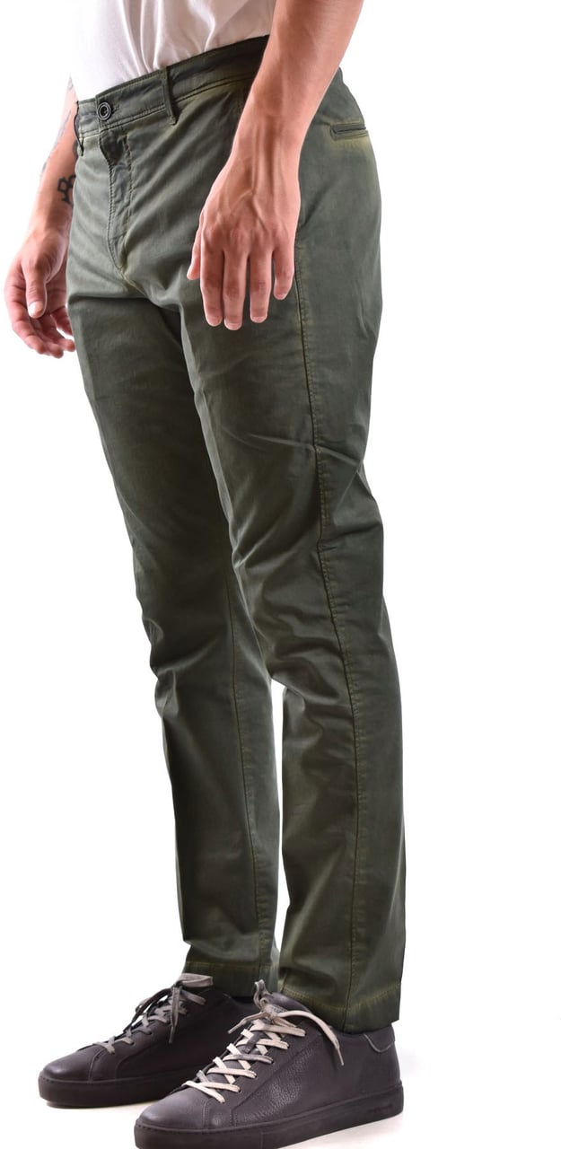 Dondup Trousers Green Groen