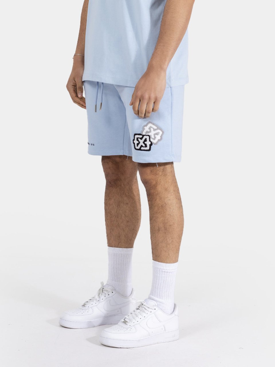 XPLCT Xplct Studios Duplex Short Licht Blauw Blauw