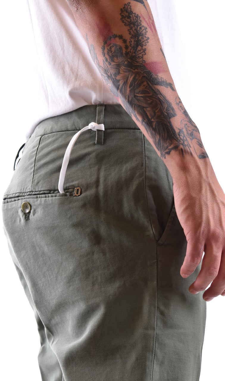 Dondup Trousers Green Groen