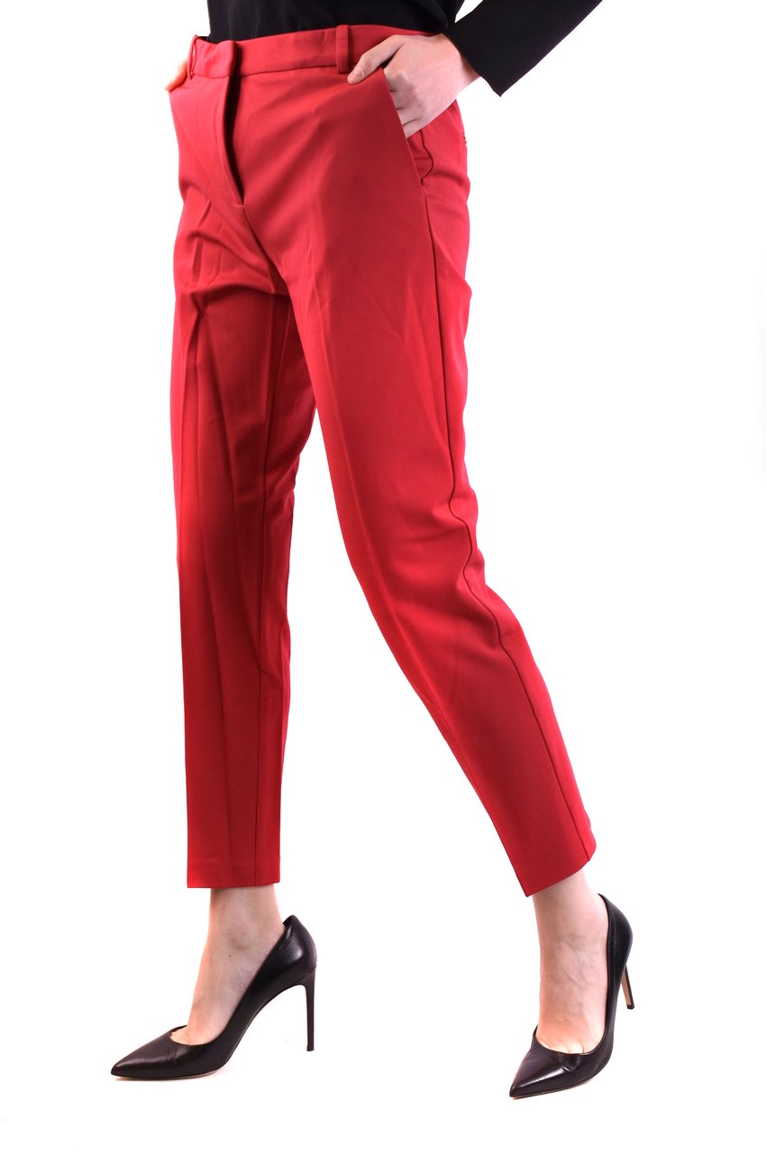 Pinko Trousers Red Rood