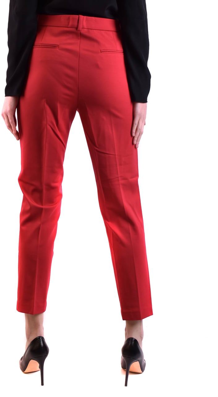 Pinko Trousers Red Rood