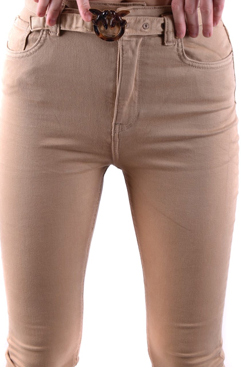 Pinko Trousers Beige Beige