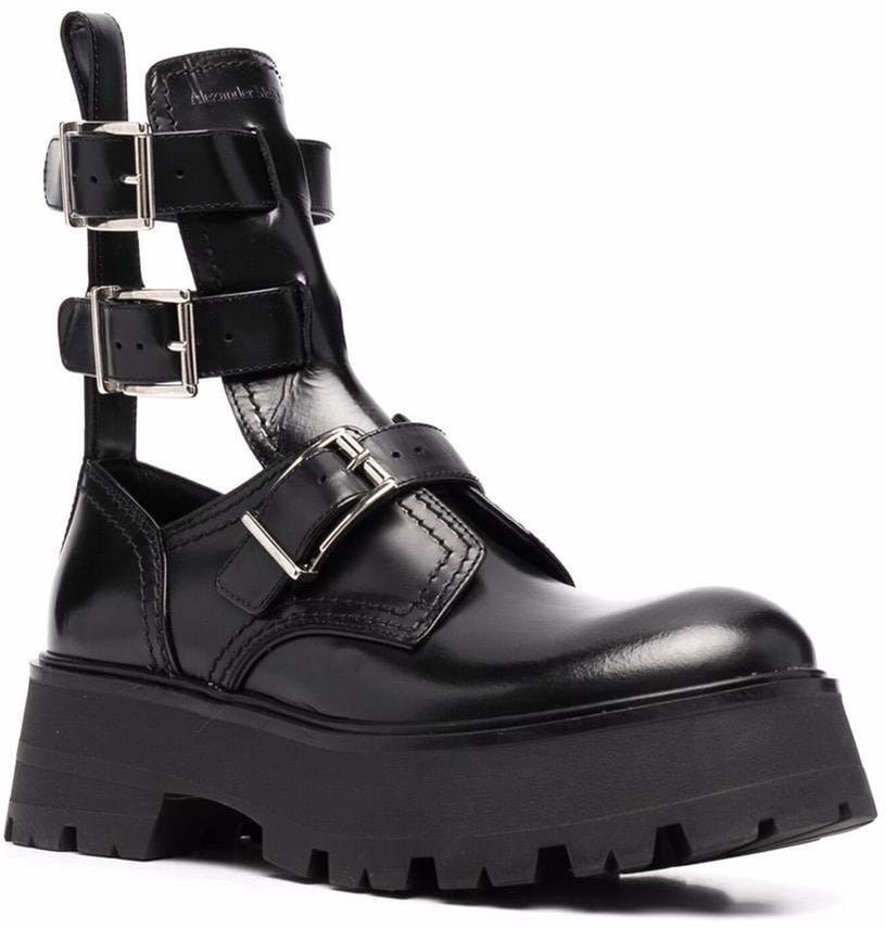 Alexander McQueen RAVE BOOTS Zwart