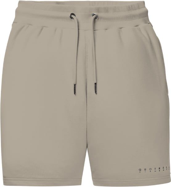 Quotrell Fusa Shorts | Taupe/black Beige