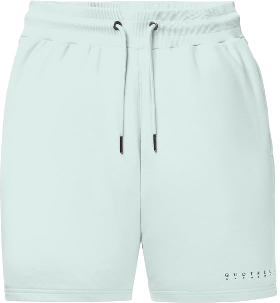 Quotrell Fusa Shorts | Faded Blue/black Blauw