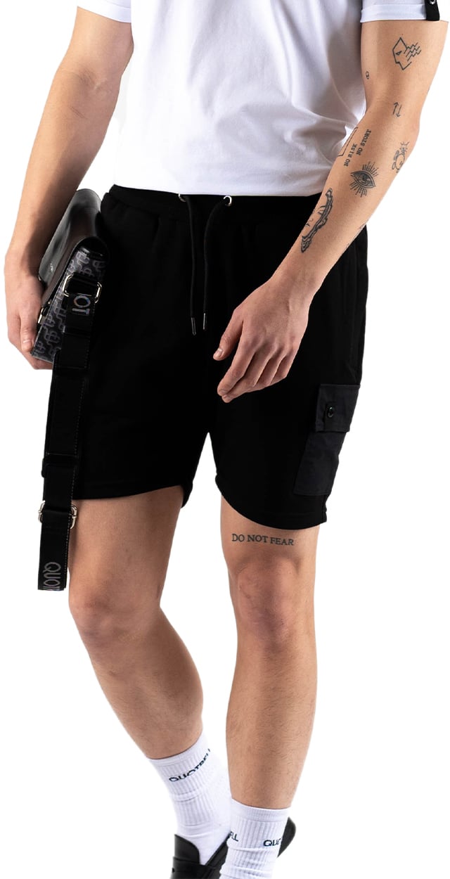 Quotrell Sacramento Shorts | Black/black Zwart