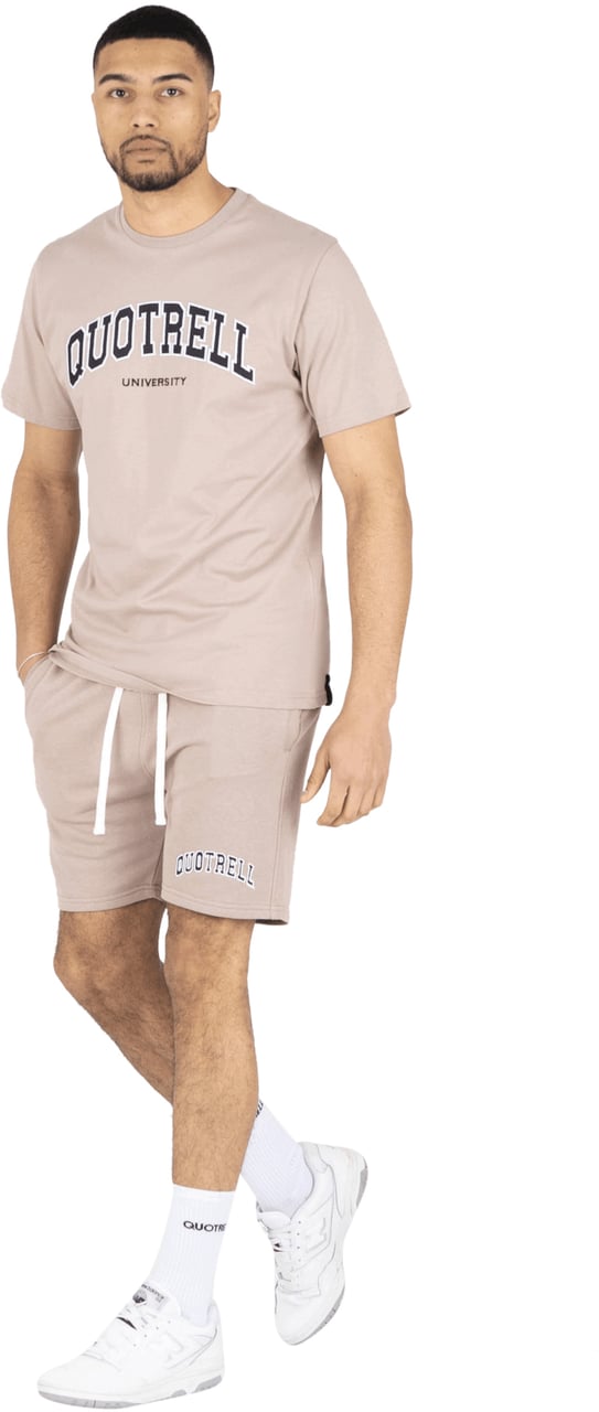 Quotrell University Shorts | Brown/black Bruin