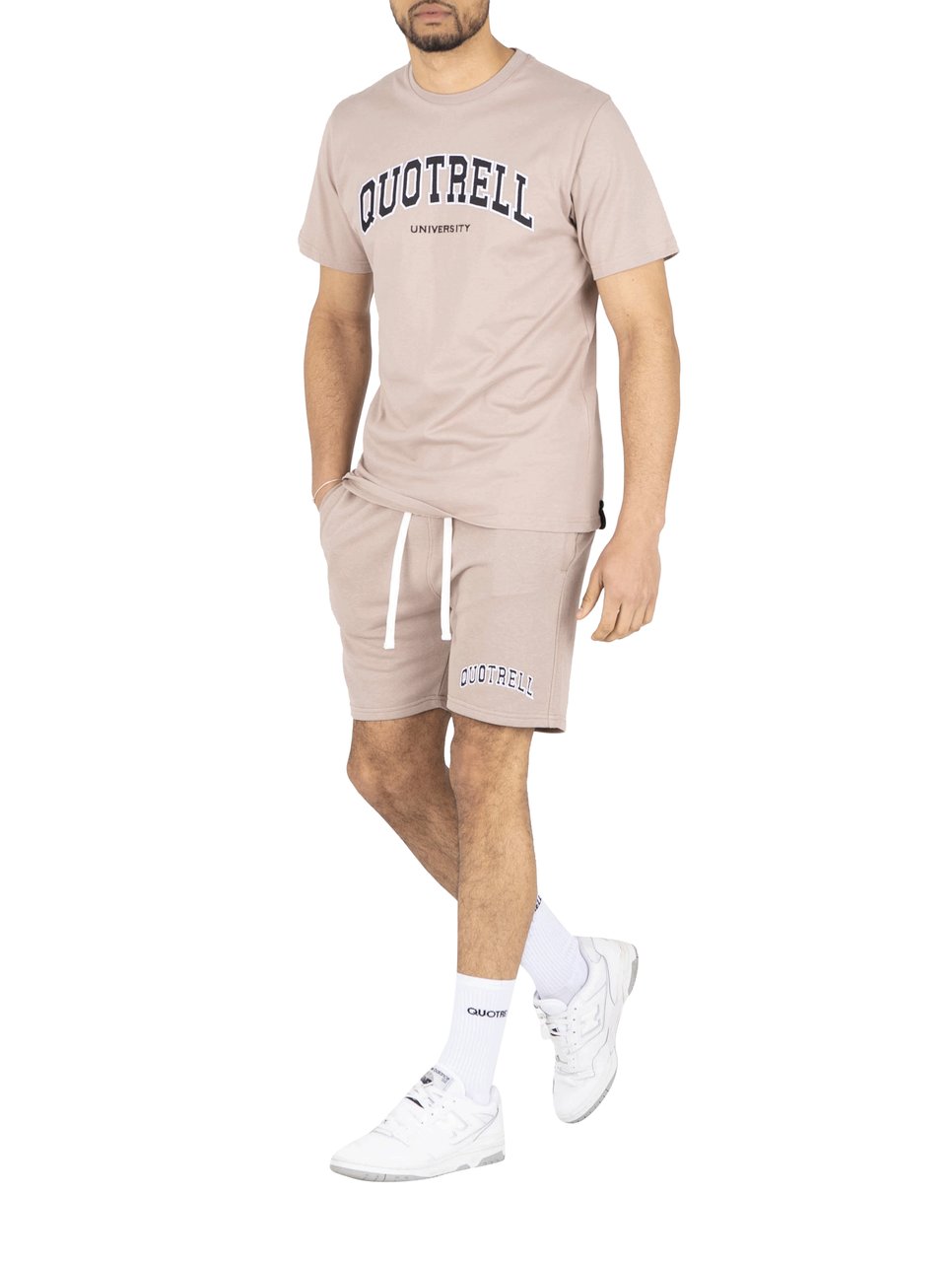 Quotrell University Shorts | Brown/black Bruin