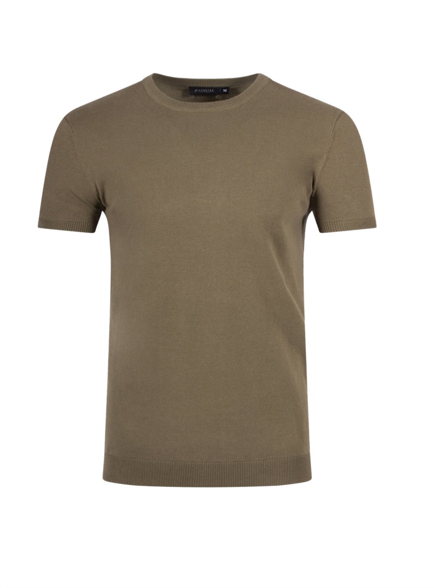 Radical T-SHIRT KNIT | Army green | Vanaf €59,99