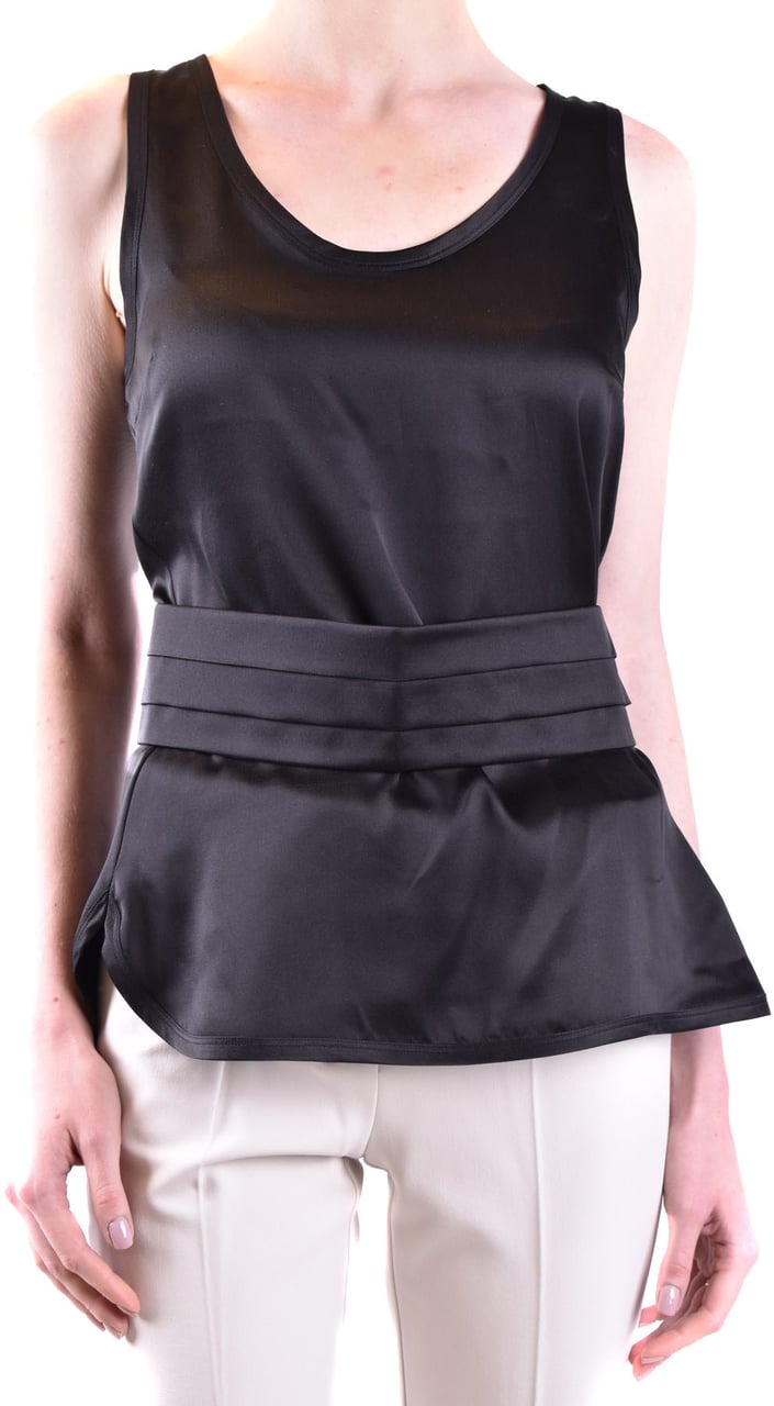 Max Mara Top Black Zwart