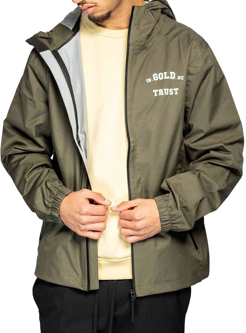 In Gold We Trust The Umbrella Jacket Forest Night Vanaf € 169,95