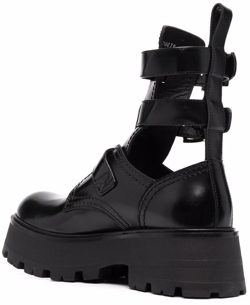 Alexander McQueen RAVE BOOTS Zwart