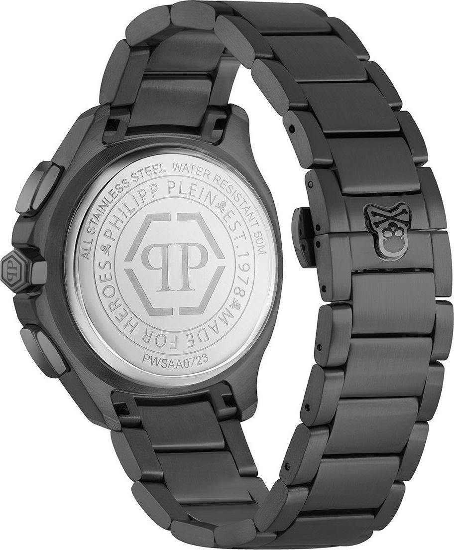 Philipp Plein $pectre Chrono PWSAA0723 horloge 44 mm Zwart