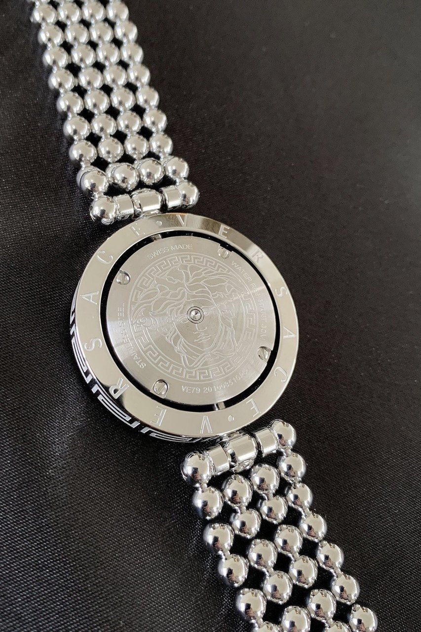 Versace VE7900520 Eon dames horloge 34 mm Wit