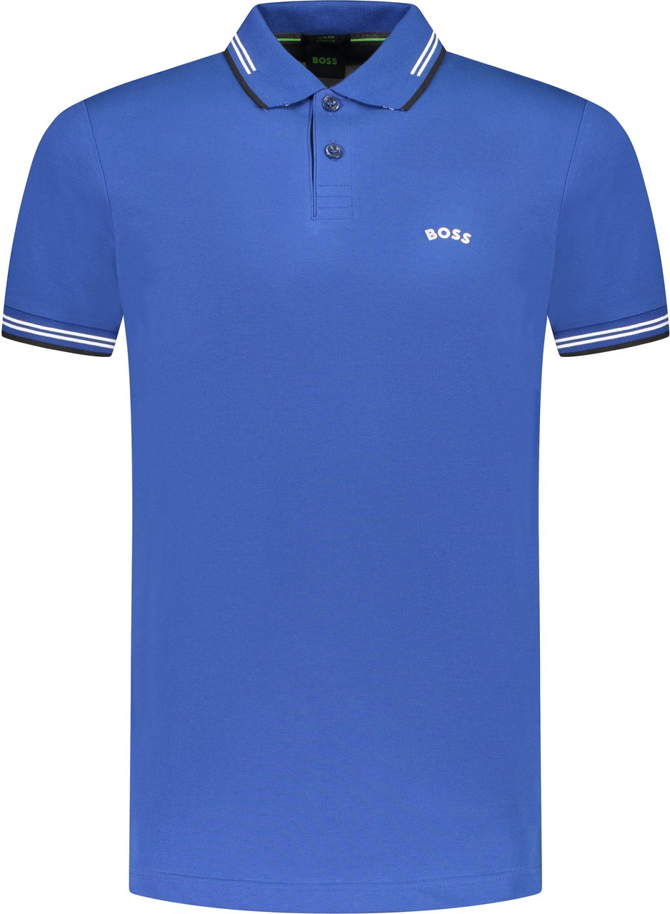 Hugo Boss Boss Polo Blauw Blauw