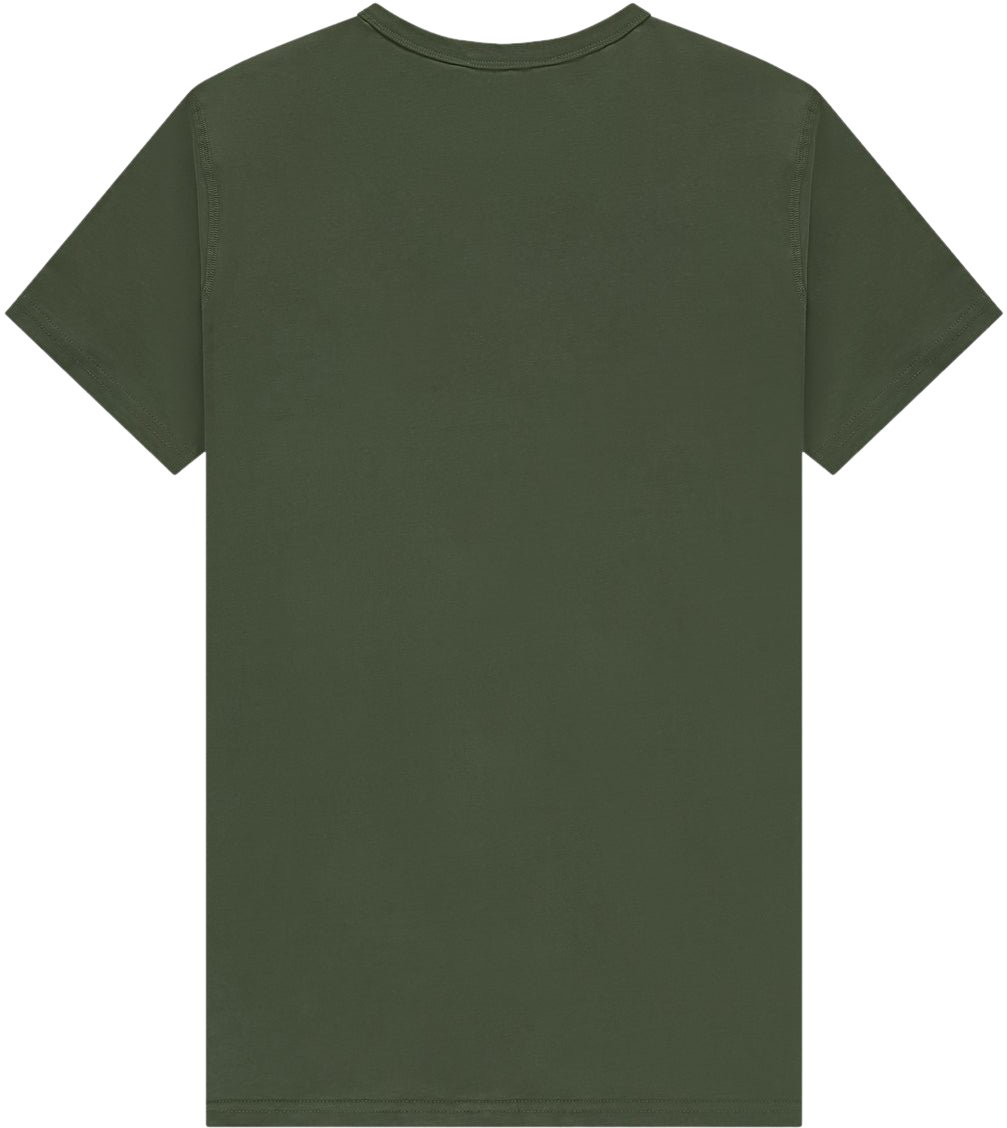 In Gold We Trust The Lock Shortsleeve Forest Night Groen
