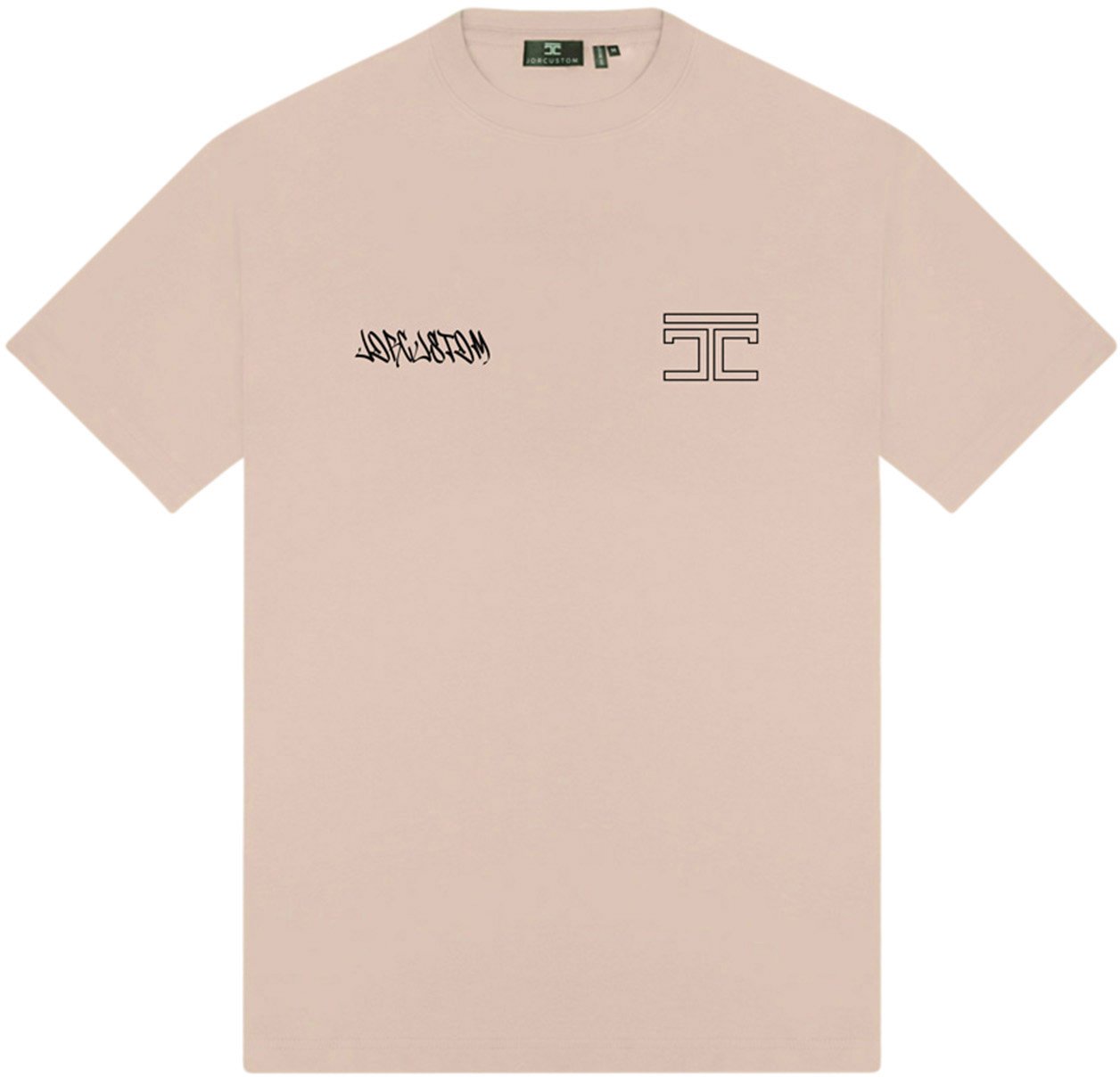 JORCUSTOM Price Loose Fit Tee Sand Beige