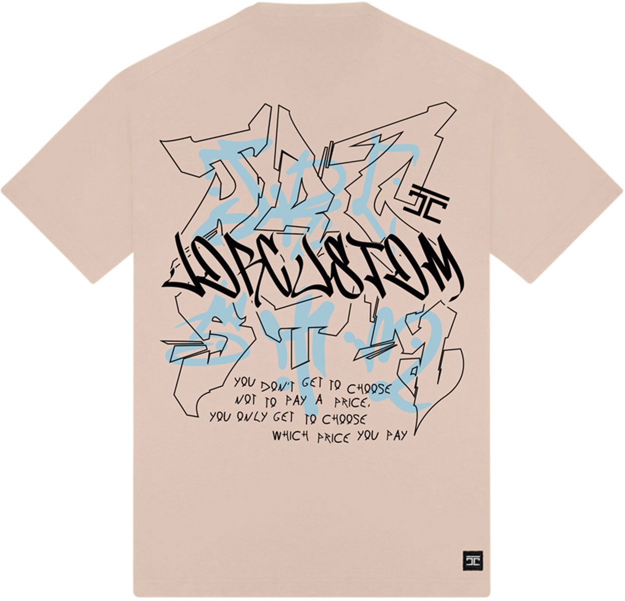 JORCUSTOM Price Loose Fit Tee Sand Beige