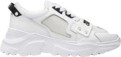 Versace Jeans Couture Speedtrack Logo Sneakers Wit Wit
