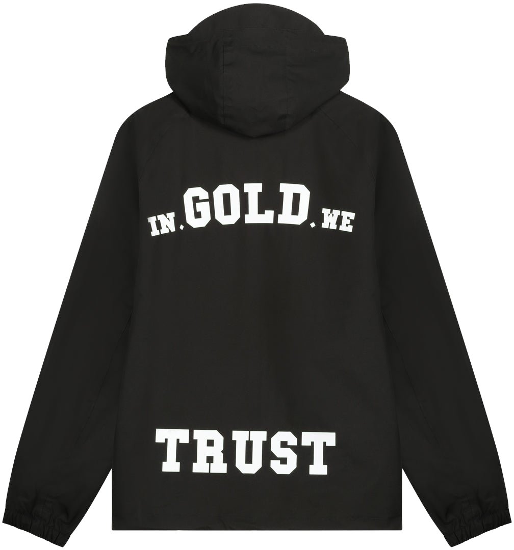 In Gold We Trust KIDS The Umbrella Jacket Zwart Zwart