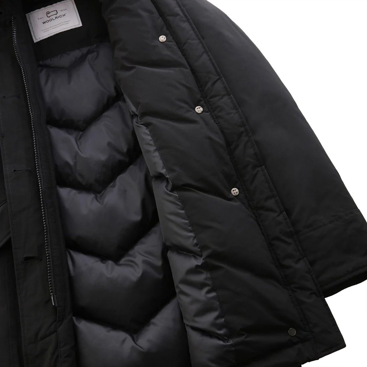 Woolrich Coats Black Zwart