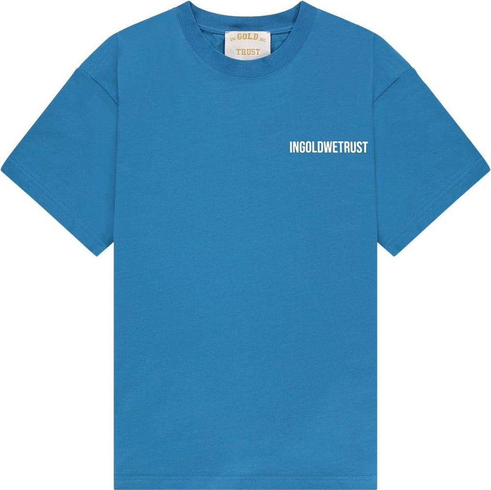 In Gold We Trust The Future Two T Snorkel Blue Blauw