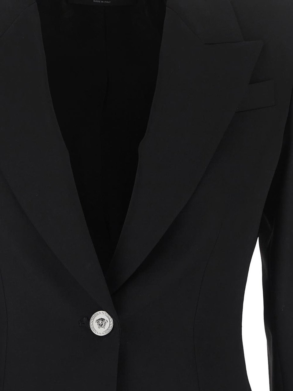 Versace Jackets Black Black Zwart