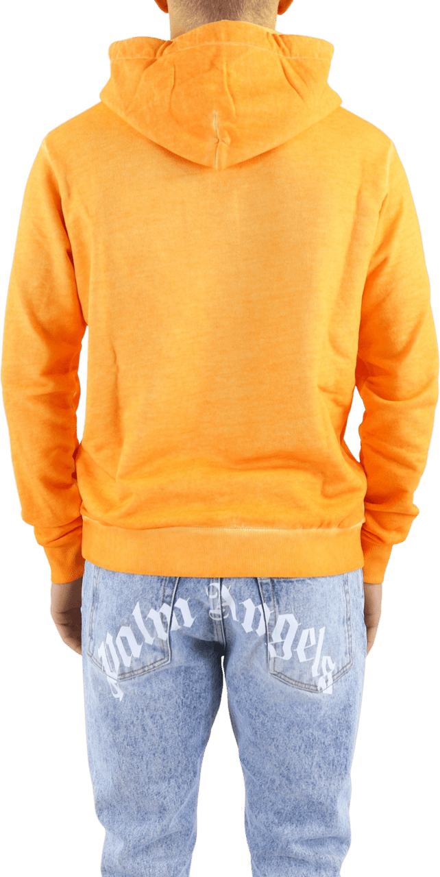 Marcelo Burlon Heren Sunset Cross Regular Hoodie Geel