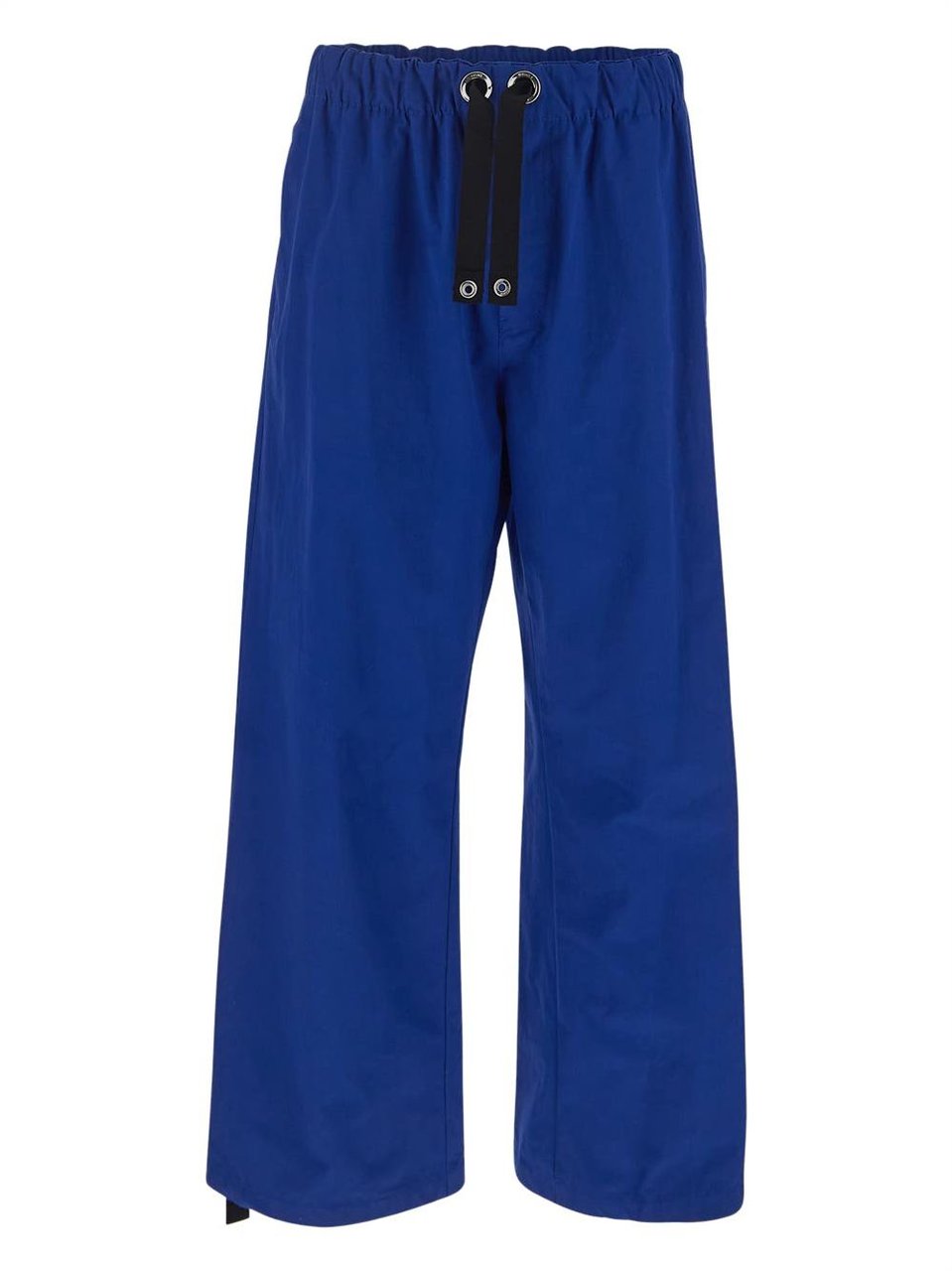 Versace Cotton Trousers Blauw