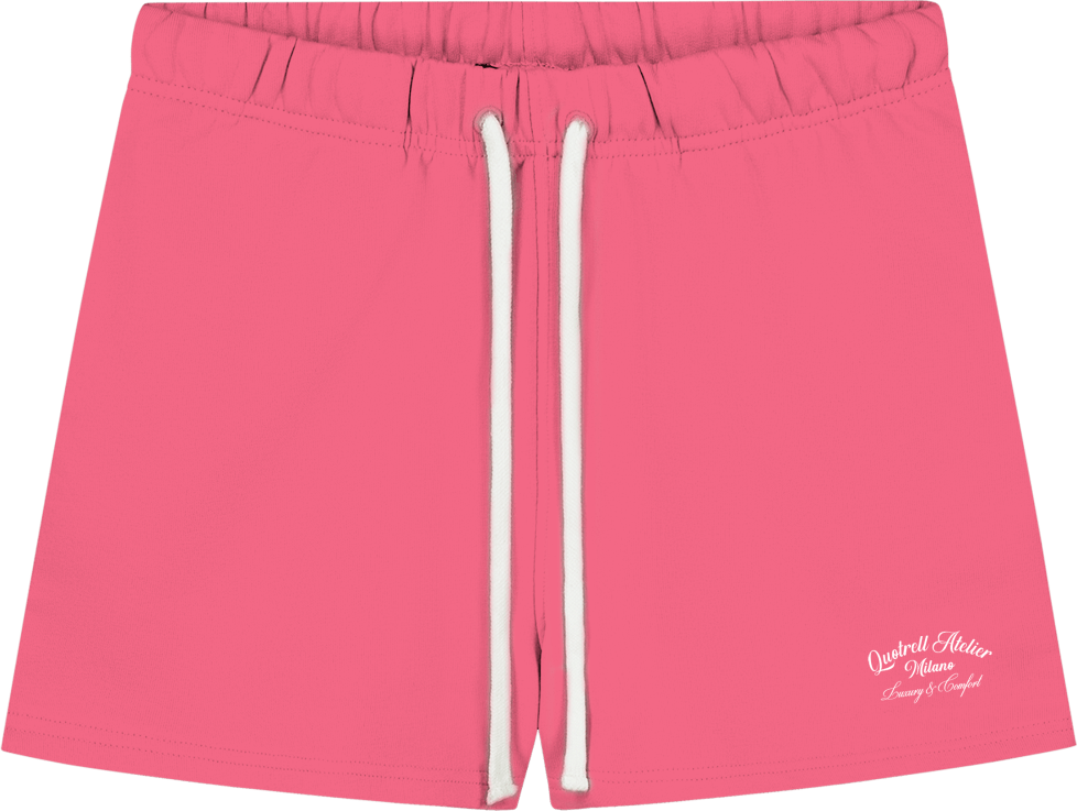 Quotrell Atelier Milano W Shorts | Pink / White Roze