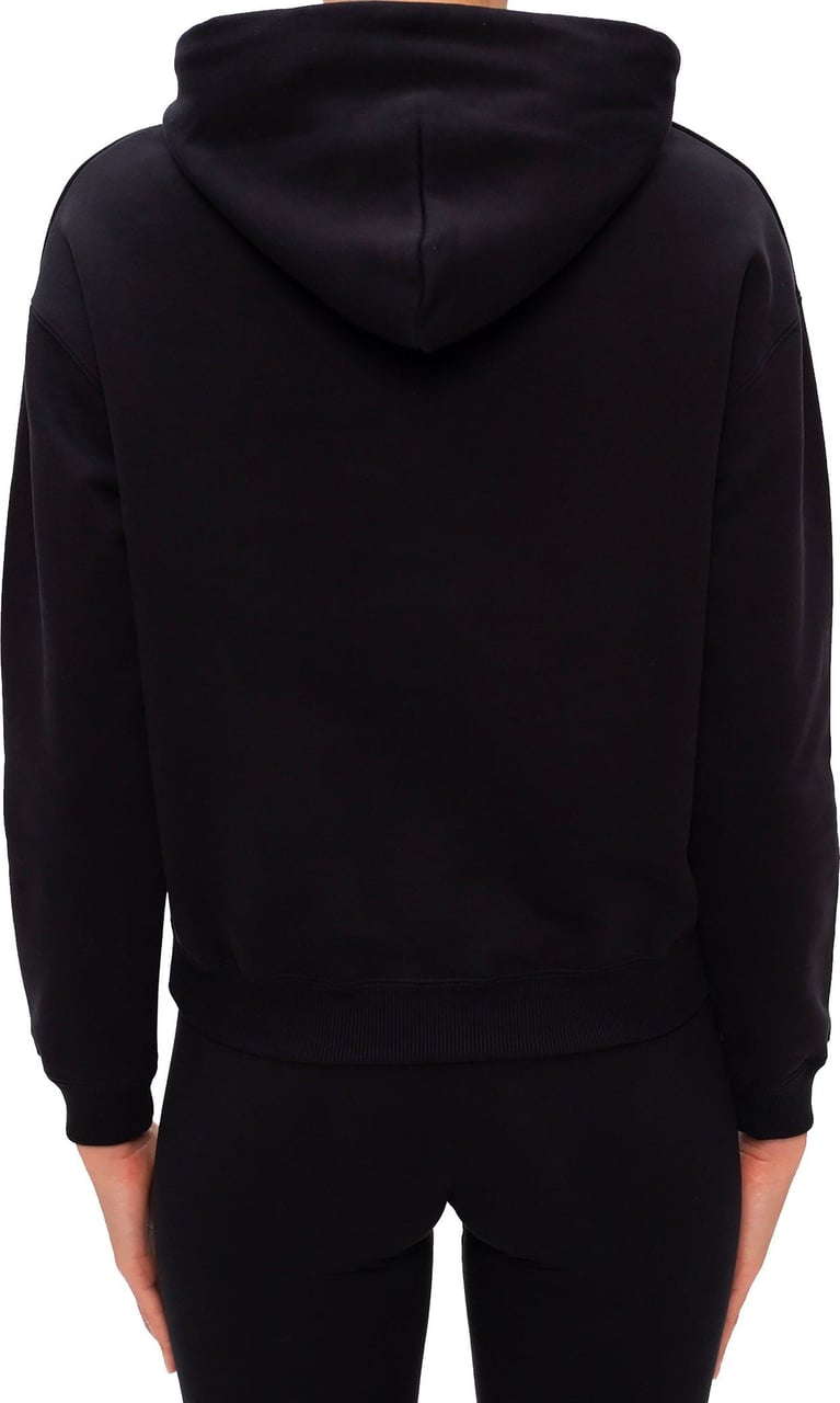 Balenciaga Balenciaga Logo Hooded Sweatshirt Zwart