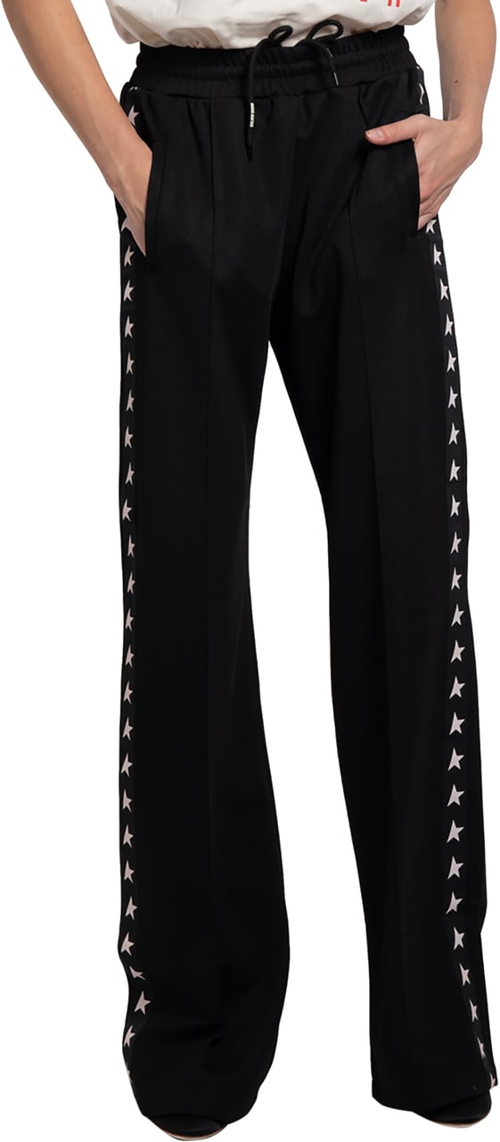 Golden Goose Jogging Star Nero Zwart
