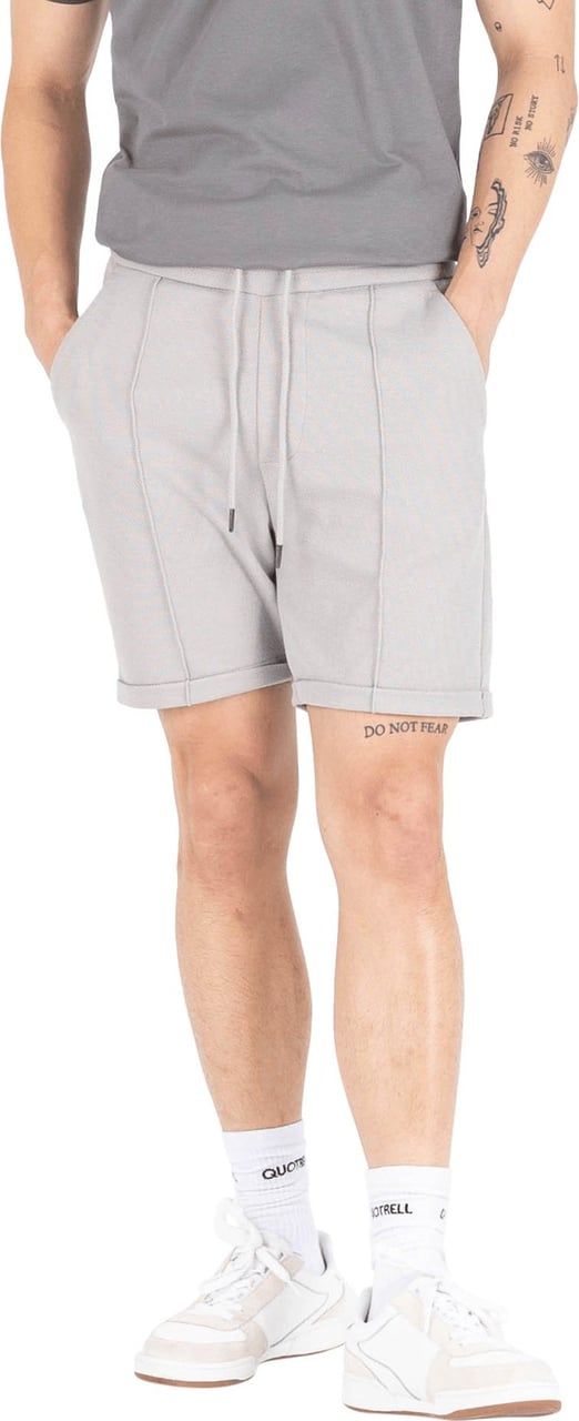 Quotrell Ithica Shorts | Taupe/black Beige