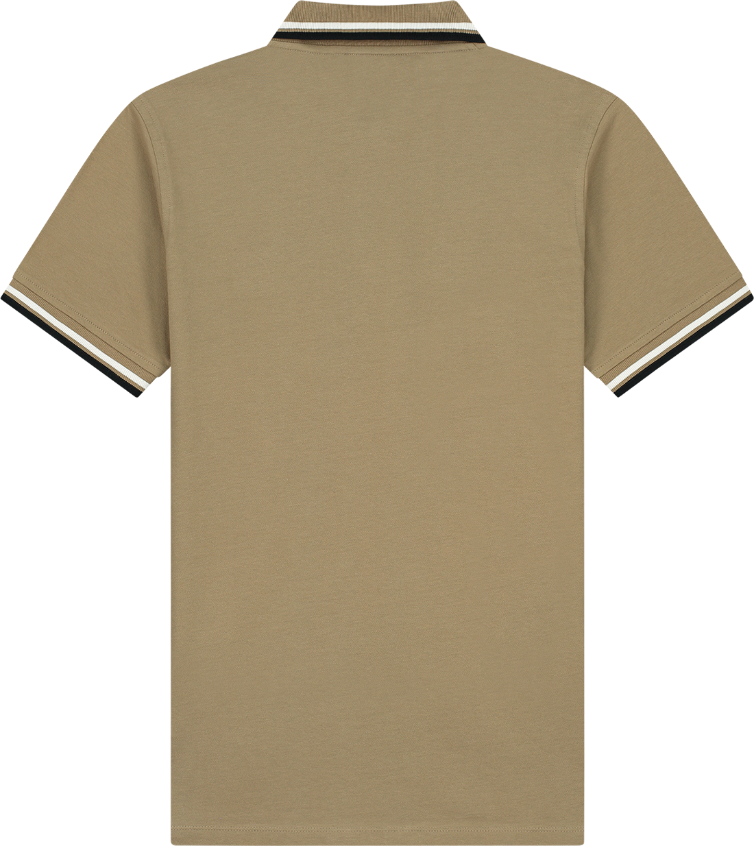 Quotrell Quotrell Couture - Avergne Polo | Faded Khaki/black Groen