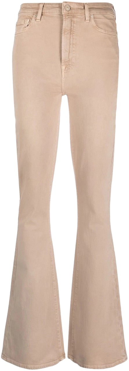 7 For All Mankind Ultra highrais skinny boot stretch Beige