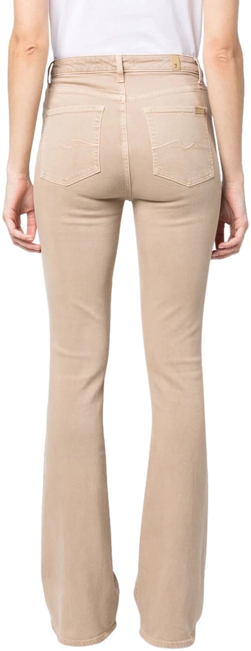 7 For All Mankind Ultra highrais skinny boot stretch Beige