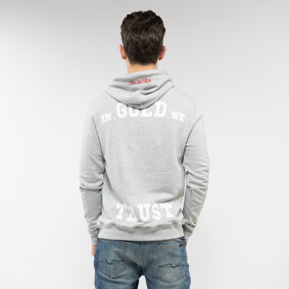 In Gold We Trust The Notorious Hoodie Grijs